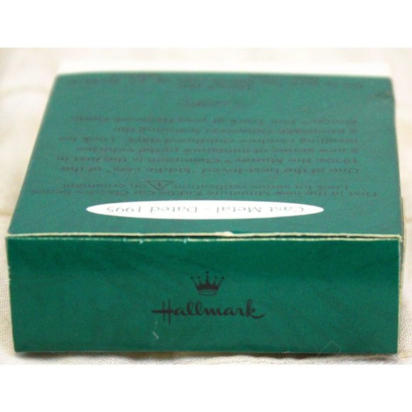 Vtg 1995 Hallmark Keepsake Ornament Mini Kiddie Car Classic Blue Murray Champion - Picture 12 of 13